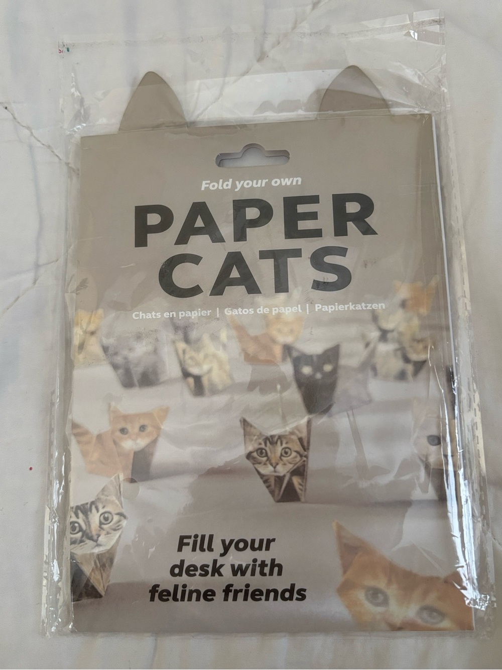 Fold Your Own Paper Cats - Cat Origami Kit